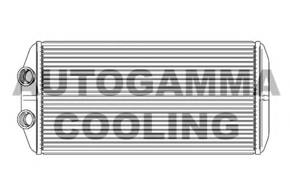 AUTOGAMMA 104770 Радиатор печки AUTOGAMMA для PEUGEOT