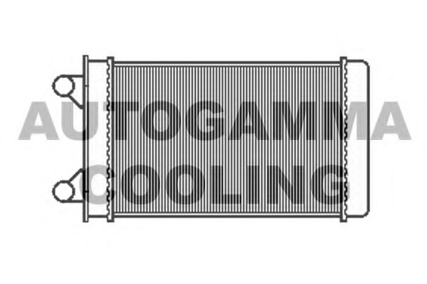 AUTOGAMMA 105122 Радиатор печки для VOLKSWAGEN CARAVELLE
