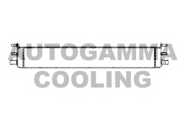 AUTOGAMMA 105171 Радиатор охлаждения двигателя для MERCEDES-BENZ CL-CLASS