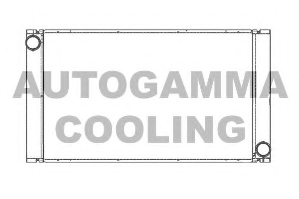 AUTOGAMMA 105530 Радиатор охлаждения двигателя для BMW
