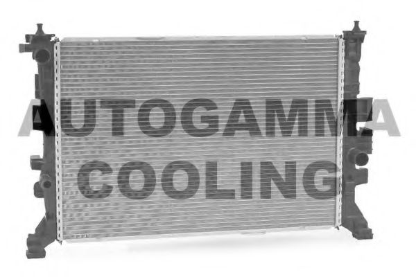 AUTOGAMMA 107164 Радиатор охлаждения двигателя для MERCEDES-BENZ A-CLASS