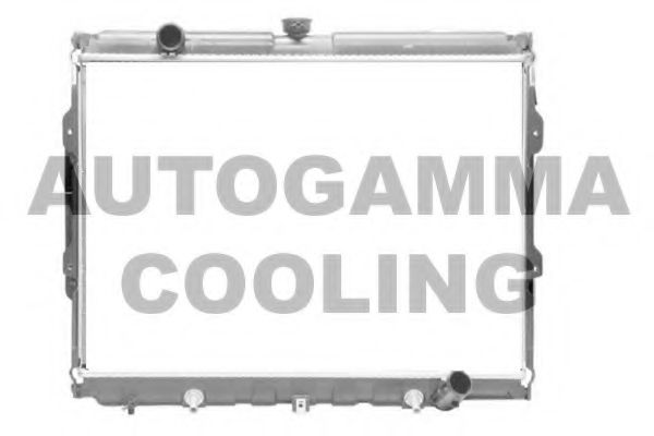 AUTOGAMMA 107310 Радиатор охлаждения двигателя для HYUNDAI GALLOPER
