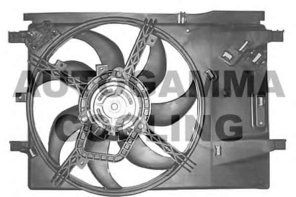 AUTOGAMMA GA200102 Вентилятор системы охлаждения двигателя для FIAT