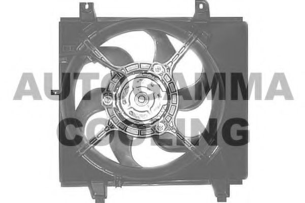 AUTOGAMMA GA200707 Вентилятор системы охлаждения двигателя для HYUNDAI ACCENT