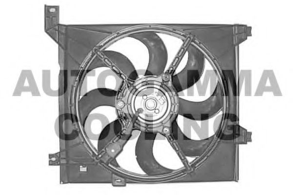 AUTOGAMMA GA200772 Вентилятор системы охлаждения двигателя для KIA