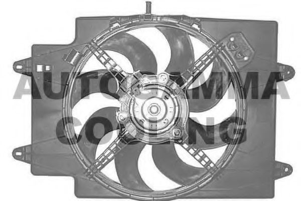 AUTOGAMMA GA201017 Вентилятор системы охлаждения двигателя для ALFA ROMEO