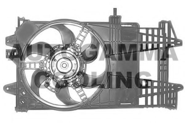 AUTOGAMMA GA201031 Вентилятор системы охлаждения двигателя для LANCIA