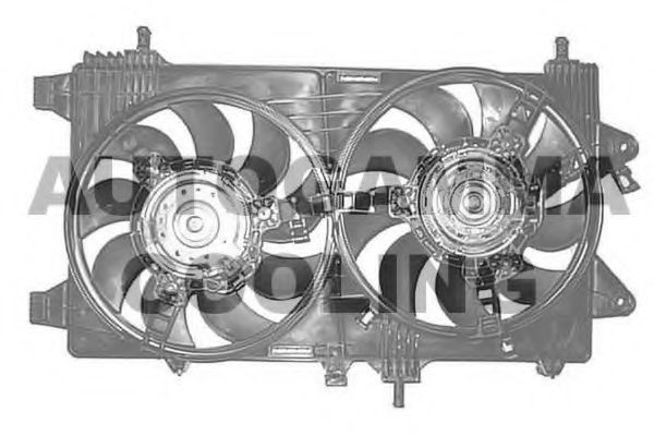 AUTOGAMMA GA201039 Вентилятор системы охлаждения двигателя для LANCIA