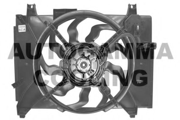 AUTOGAMMA GA228008 Вентилятор системы охлаждения двигателя для HYUNDAI ACCENT