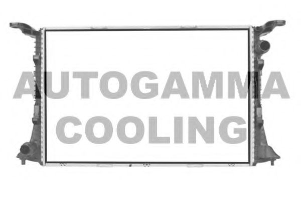 AUTOGAMMA 107423 Радиатор охлаждения двигателя для AUDI A7