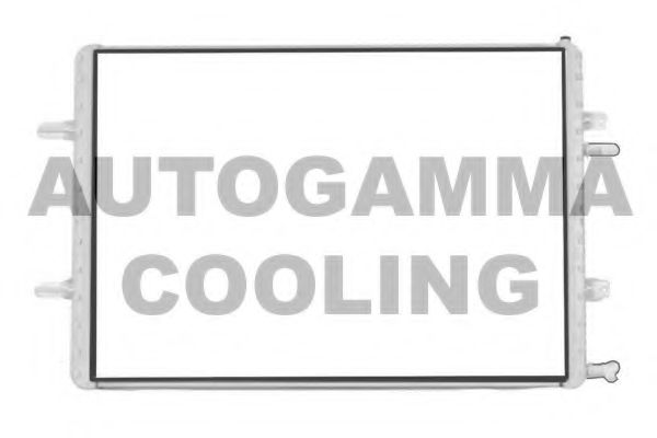 AUTOGAMMA 107424 Радиатор охлаждения двигателя для AUDI A8