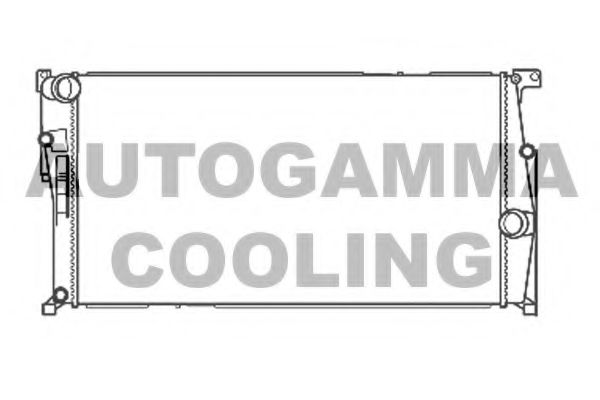 AUTOGAMMA 107464 Радиатор охлаждения двигателя для BMW