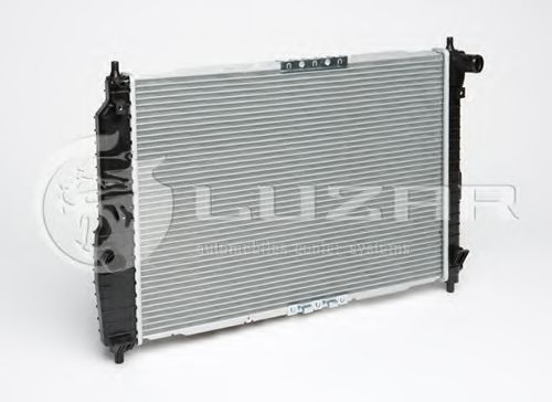 LUZAR LRcCHAv05125 Радиатор охлаждения двигателя 