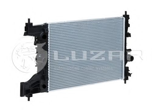 LUZAR LRc0550 Радиатор охлаждения двигателя LUZAR 