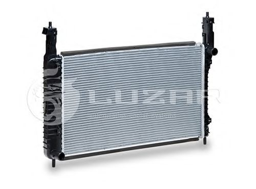 LUZAR LRc0545 Радиатор охлаждения двигателя для CHEVROLET