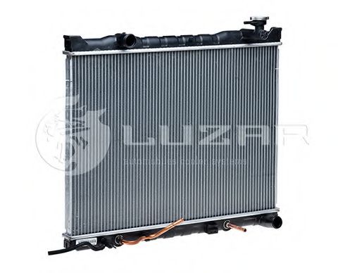 LUZAR LRc081E3 Радиатор охлаждения двигателя LUZAR 
