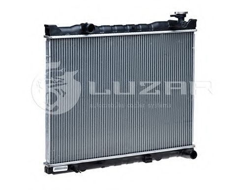 LUZAR LRc08E1 Радиатор охлаждения двигателя LUZAR 
