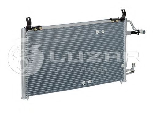 LUZAR LRAC0547 Радиатор кондиционера LUZAR 