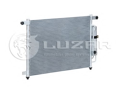 LUZAR LRAC0589 Радиатор кондиционера для CHEVROLET AVEO