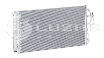 LUZAR LRAC08Y5 Радиатор кондиционера для HYUNDAI