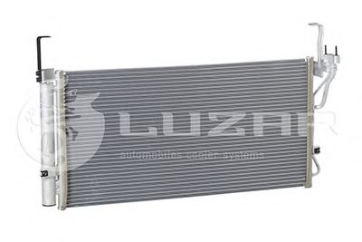 LUZAR LRAC0826 Радиатор кондиционера для HYUNDAI