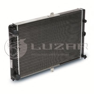 LUZAR LRc01080 Радиатор охлаждения двигателя для LADA