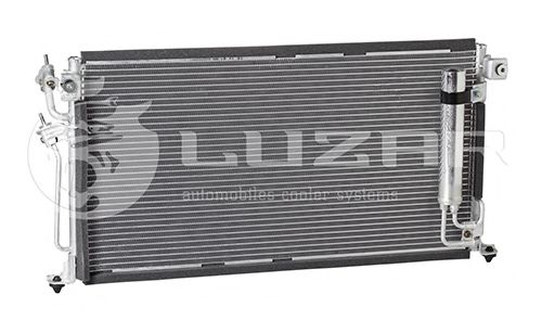 LUZAR LRAC1100 Радиатор кондиционера для MITSUBISHI