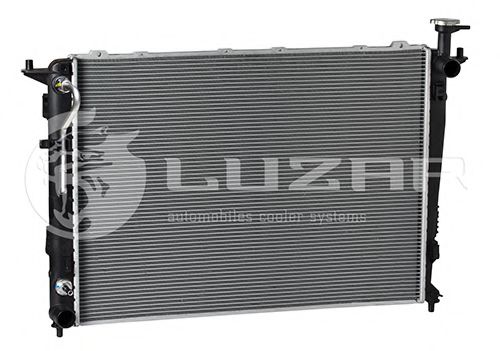 LUZAR LRc081P7 Радиатор охлаждения двигателя LUZAR 