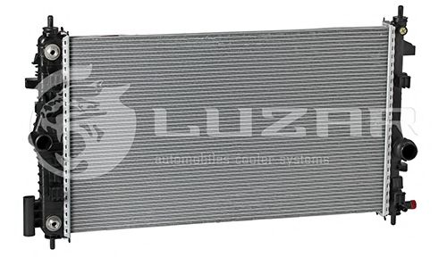 LUZAR LRc21124 Радиатор охлаждения двигателя LUZAR 