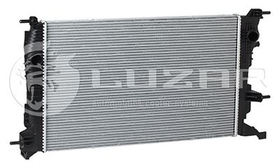 LUZAR LRc0902 Радиатор охлаждения двигателя для RENAULT