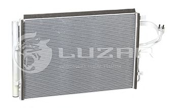 LUZAR LRAC08X0 Радиатор кондиционера для HYUNDAI
