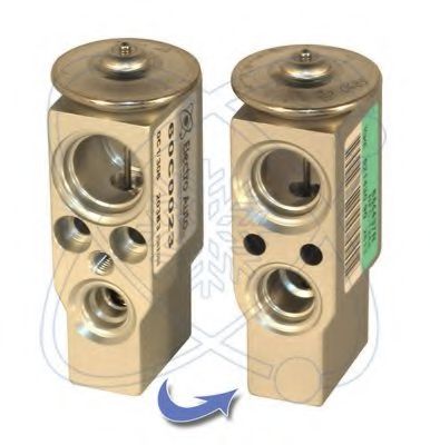 ELECTRO AUTO 60C0023 Пневматический клапан кондиционера для OPEL