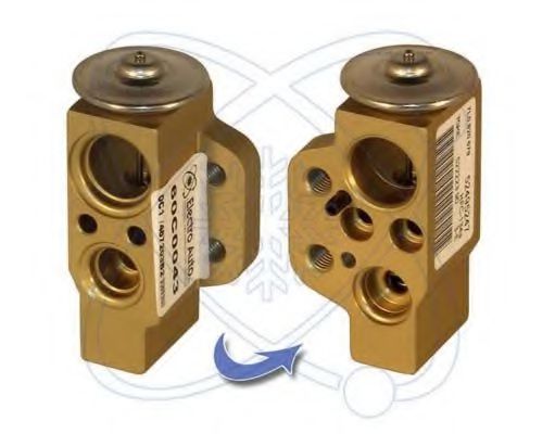 ELECTRO AUTO 60C0043 Пневматический клапан кондиционера для PORSCHE