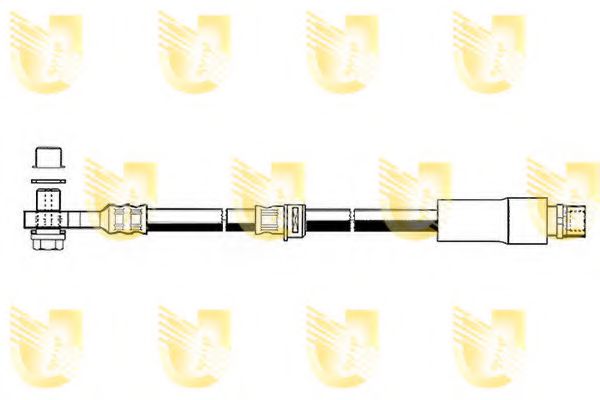 UNIGOM 378113 Тормозной шланг  для FIAT (Фиат)