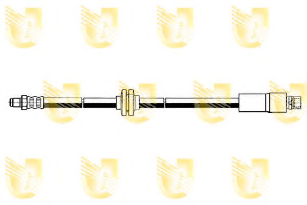 UNIGOM 378129 Тормозной шланг для FIAT CROMA (194) 2.4 D Multijet