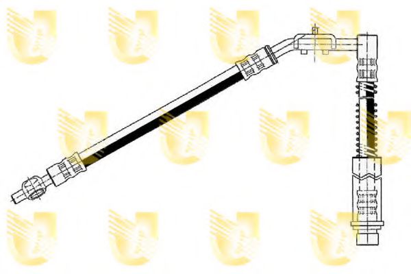 UNIGOM 379805 Тормозной шланг  для ROVER (Ровер)