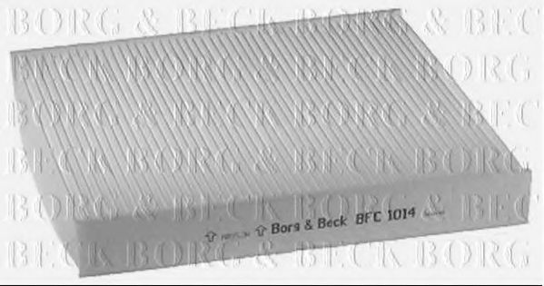 BORG & BECK BFC1014 Фильтр салона BORG & BECK для FORD