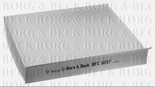 BORG & BECK BFC1037 Фильтр салона BORG & BECK 