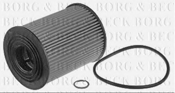 BORG & BECK BFO4128 Масляный фильтр BORG & BECK для OPEL