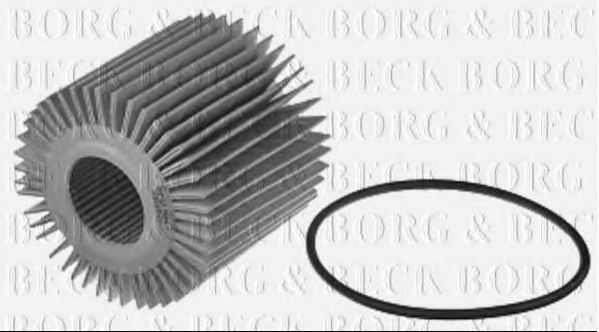 BORG & BECK BFO4129 Масляный фильтр BORG & BECK для TOYOTA