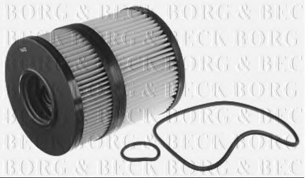 BORG & BECK BFO4135 Масляный фильтр BORG & BECK для OPEL
