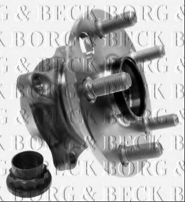 BORG & BECK BBK1284 Скобы тормозных колодок для HYUNDAI I10