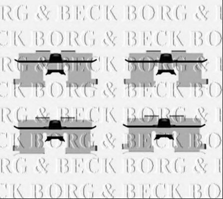 BORG & BECK BBK1314 Скоба тормозного суппорта для DAEWOO