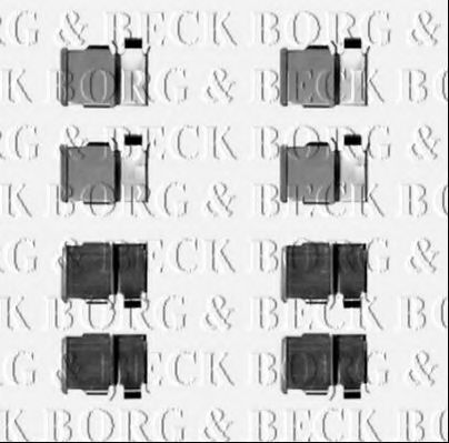 BORG & BECK BBK1497 Скоба тормозного суппорта BORG & BECK для MITSUBISHI