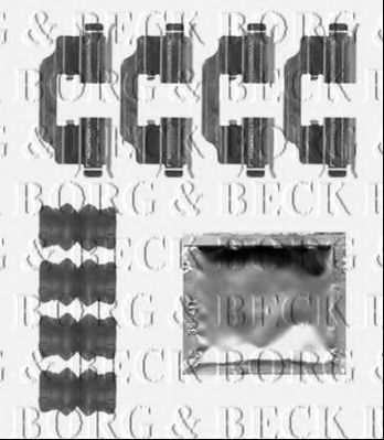 BORG & BECK BBK1512 Скобы тормозных колодок для ALFA ROMEO