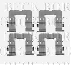 BORG & BECK BBK1591 Скобы тормозных колодок для MAZDA MPV