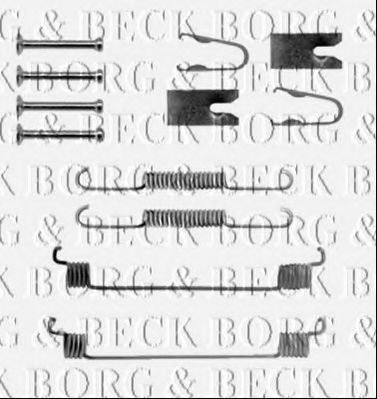 BORG & BECK BBK6154 Скобы тормозных колодок для FIAT MAREA