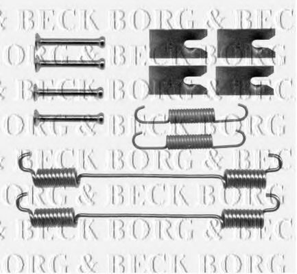 BORG & BECK BBK6165 Скобы тормозных колодок для FIAT DOBLO