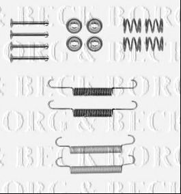 BORG & BECK BBK6206 Скобы тормозных колодок для HYUNDAI TUCSON