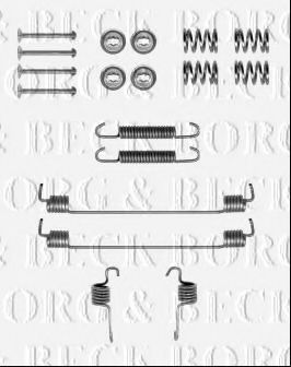BORG & BECK BBK6219 Скобы тормозных колодок для SMART